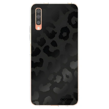 Picasee διαφανής θήκη σιλικόνης Samsung Galaxy A70 A705F - Midnight Leopard