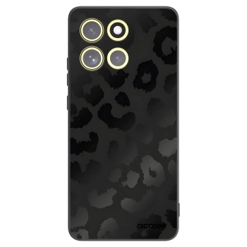Picasee Μαύρη θήκη σιλικόνης για Motorola Moto G86 5G - Midnight Leopard