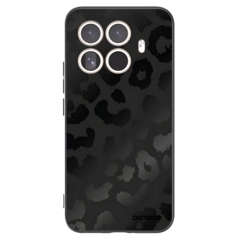 Picasee Μαύρη θήκη σιλικόνης για Xiaomi 15T Pro - Midnight Leopard