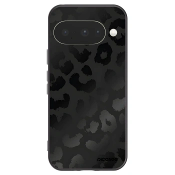Picasee Μαύρη θήκη σιλικόνης για Google Pixel 10 - Midnight Leopard