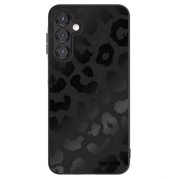 Picasee Μαύρη θήκη σιλικόνης για Samsung Galaxy A16 4G - Midnight Leopard