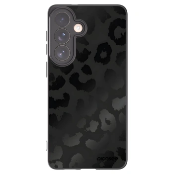 Picasee Μαύρη θήκη σιλικόνης για Samsung Galaxy S26+ - Midnight Leopard