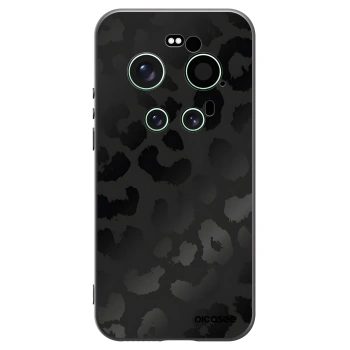 Picasee Μαύρη θήκη σιλικόνης για Xiaomi 17 Ultra - Midnight Leopard