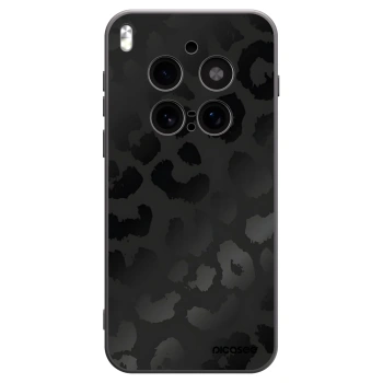 Picasee Μαύρη θήκη σιλικόνης για Vivo X300 Pro - Midnight Leopard