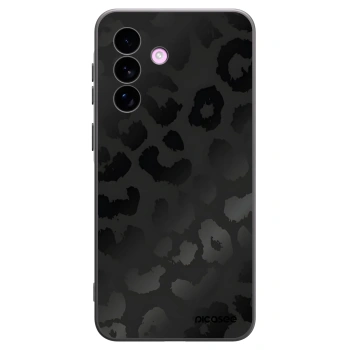 Picasee Μαύρη θήκη σιλικόνης για Samsung Galaxy A57 5G - Midnight Leopard