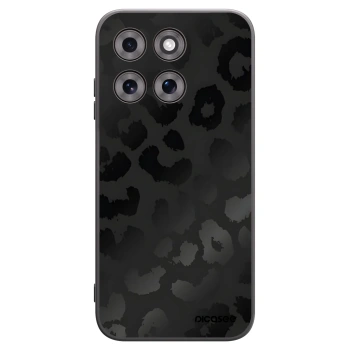 Picasee Μαύρη θήκη σιλικόνης για Motorola Moto G77 - Midnight Leopard
