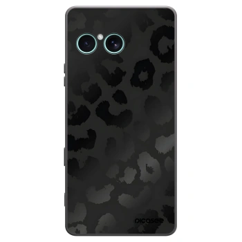Picasee Μαύρη θήκη σιλικόνης για Sony Xperia 10 VII - Midnight Leopard