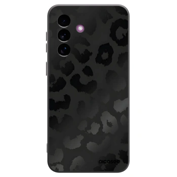 Picasee Μαύρη θήκη σιλικόνης για Samsung Galaxy A37 - Midnight Leopard