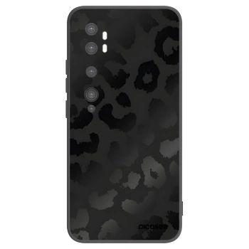 Picasee Μαύρη θήκη σιλικόνης για Xiaomi Mi Note 10 (Pro) - Midnight Leopard