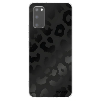 Picasee διαφανής θήκη σιλικόνης Samsung Galaxy S20 G980F - Midnight Leopard
