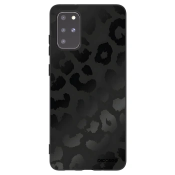 Picasee Μαύρη θήκη σιλικόνης για Samsung Galaxy S20+ G985F - Midnight Leopard