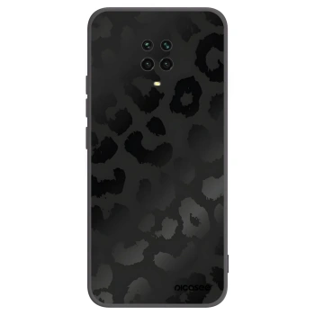 Picasee Μαύρη θήκη σιλικόνης για Xiaomi Redmi Note 9 Pro - Midnight Leopard