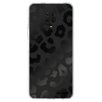 Picasee διαφανής θήκη σιλικόνης Xiaomi Redmi Note 9S - Midnight Leopard