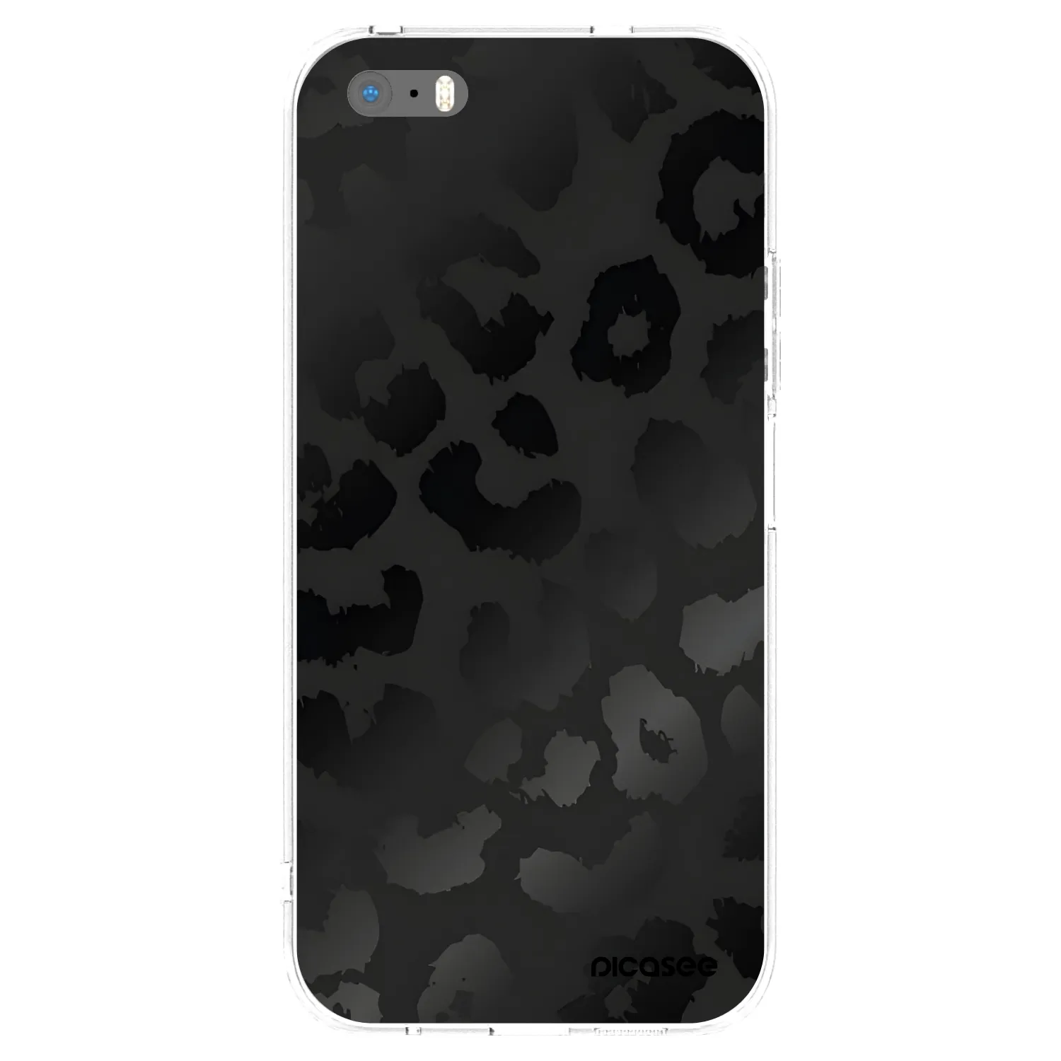 Picasee διαφανής θήκη σιλικόνης Apple iPhone 6 Plus/6S Plus - Midnight Leopard
