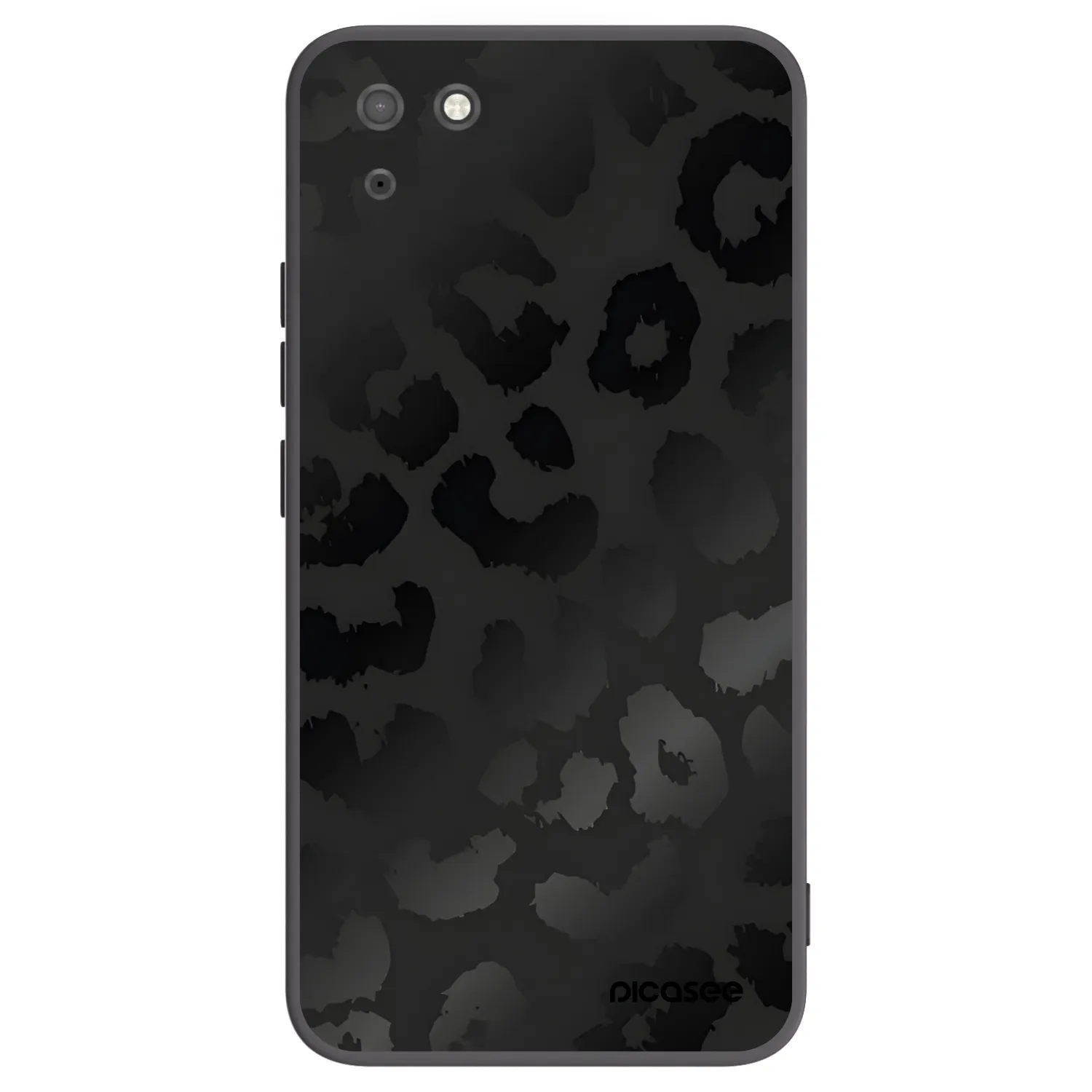 Picasee Μαύρη θήκη σιλικόνης για Huawei Y5P - Midnight Leopard