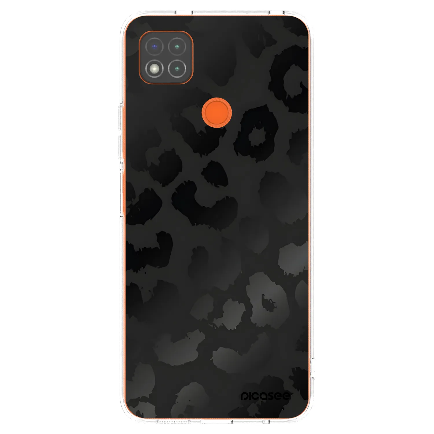 Picasee διαφανής θήκη σιλικόνης Xiaomi Redmi 9C - Midnight Leopard