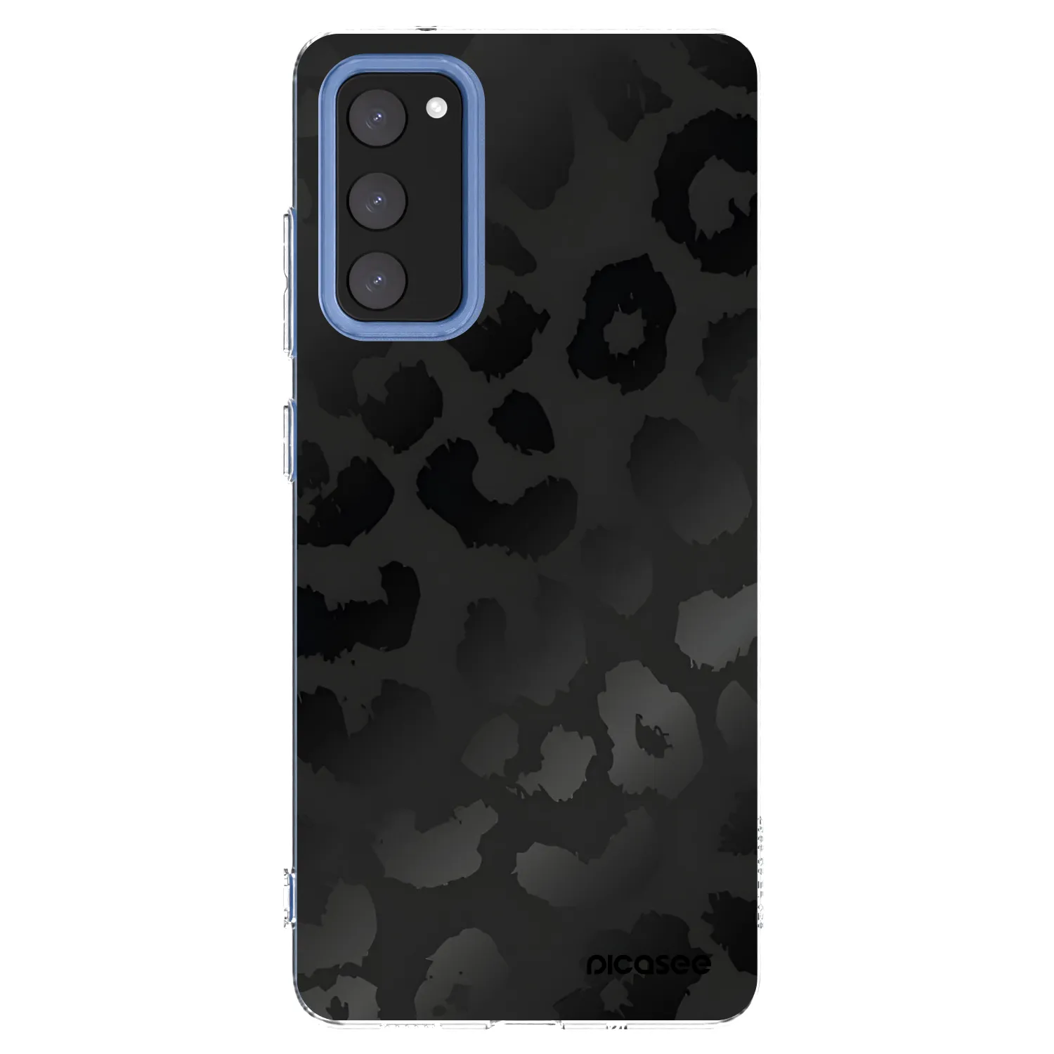 Picasee διαφανής θήκη σιλικόνης Samsung Galaxy S20 FE - Midnight Leopard
