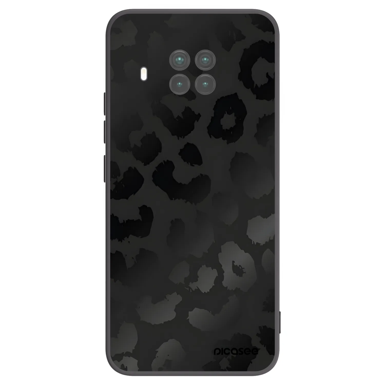 Picasee Μαύρη θήκη σιλικόνης για Xiaomi Mi 10T Lite - Midnight Leopard