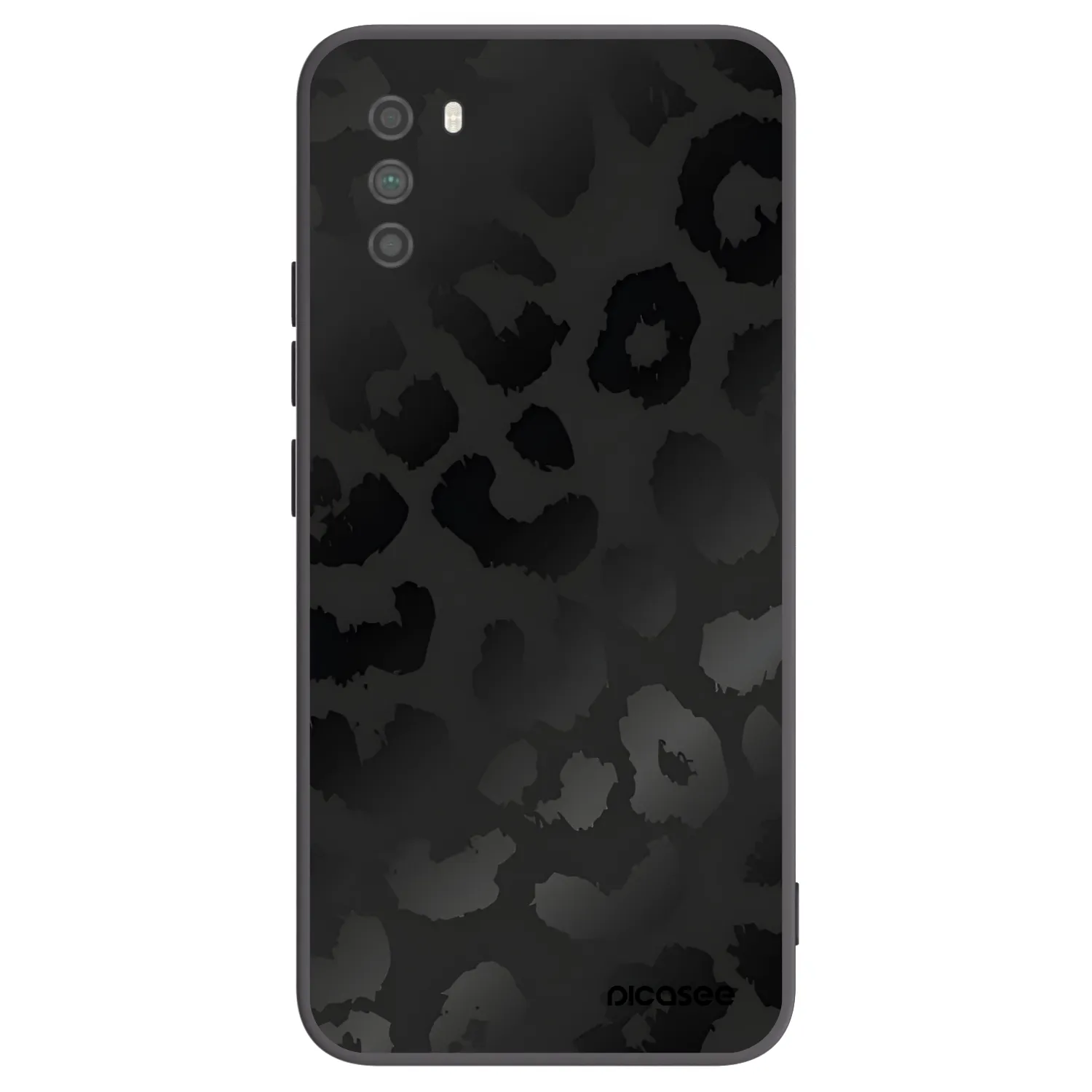 Picasee Μαύρη θήκη σιλικόνης για Xiaomi Poco M3 - Midnight Leopard