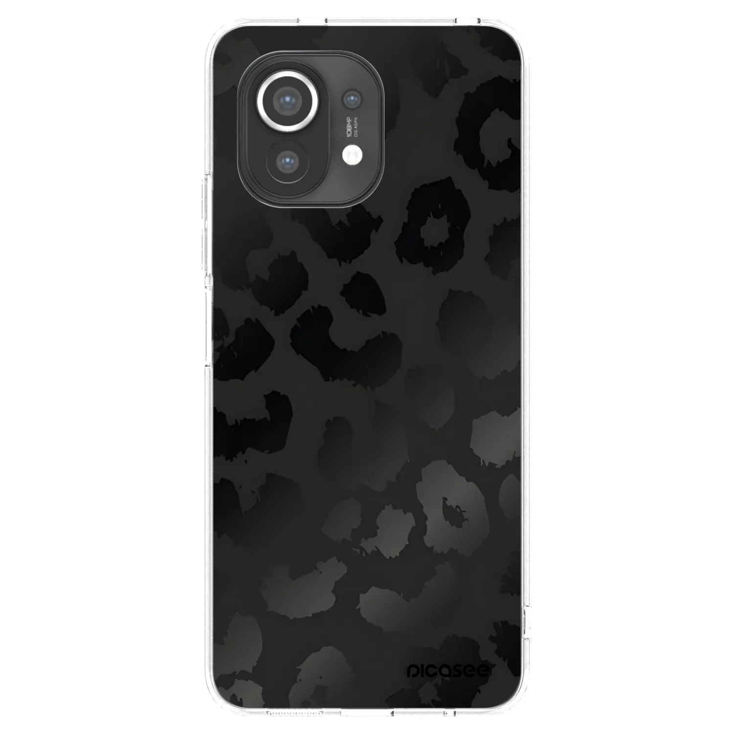 Picasee διαφανής θήκη σιλικόνης Xiaomi Mi 11 - Midnight Leopard