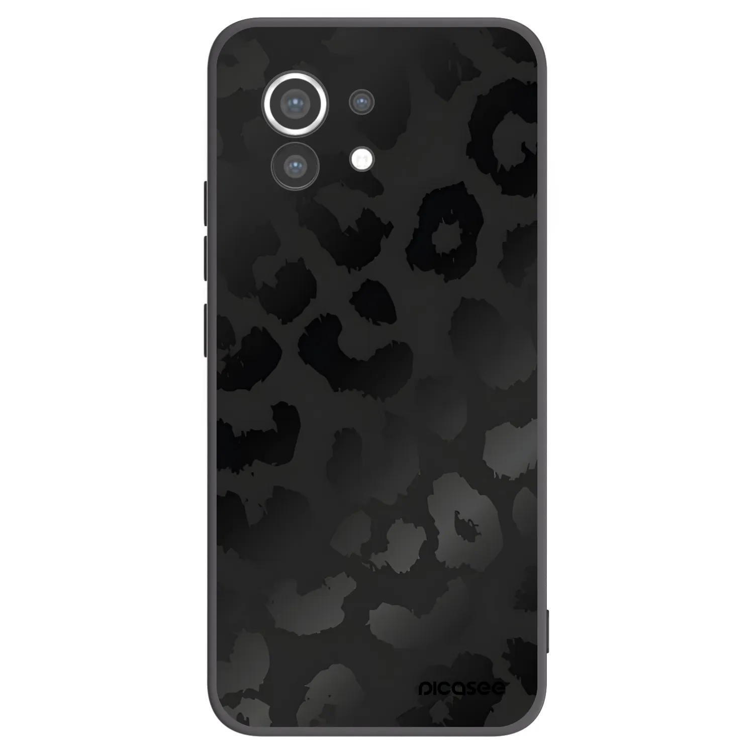 Picasee Μαύρη θήκη σιλικόνης για Xiaomi Mi 11 - Midnight Leopard