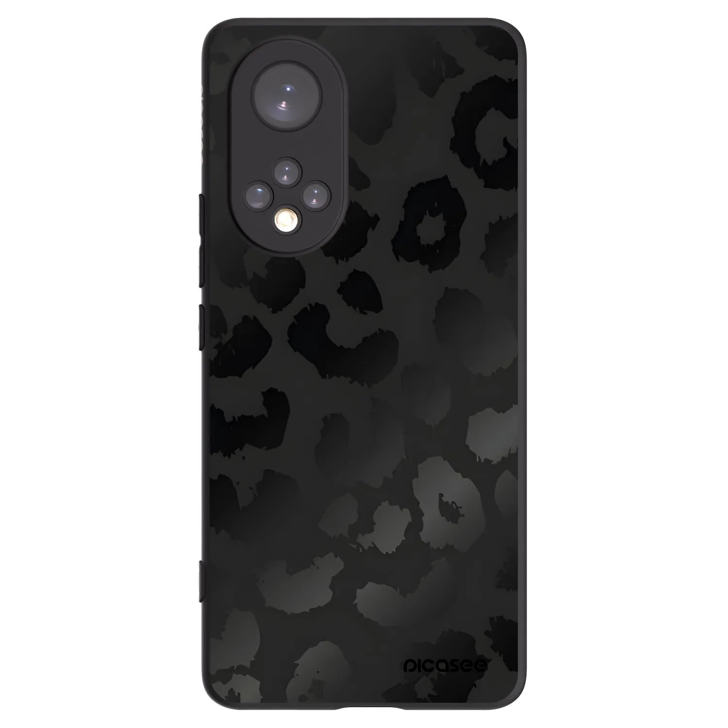Picasee Μαύρη θήκη σιλικόνης για Huawei Nova 9 - Midnight Leopard