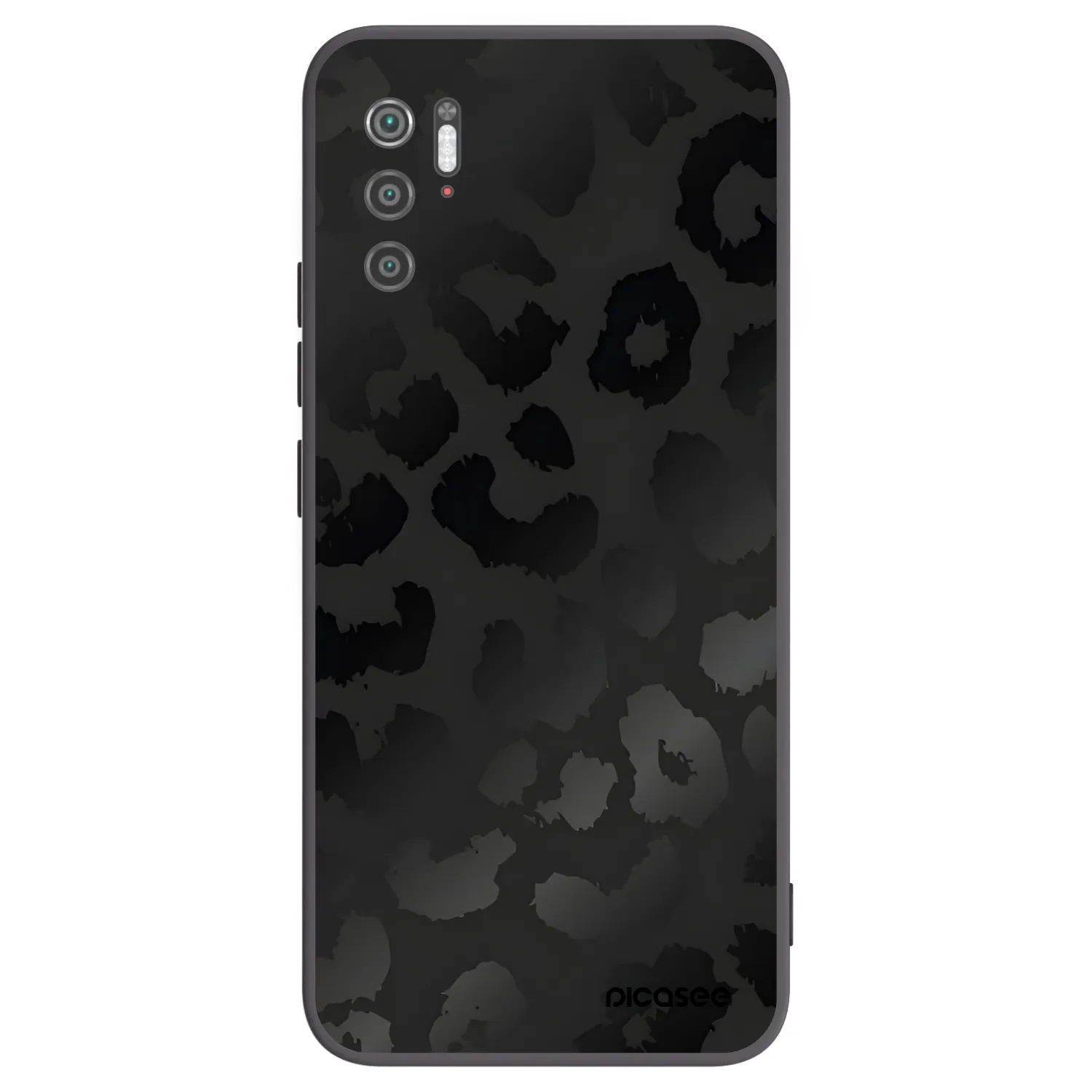 Picasee Μαύρη θήκη σιλικόνης για Xiaomi Poco M3 Pro 5G - Midnight Leopard