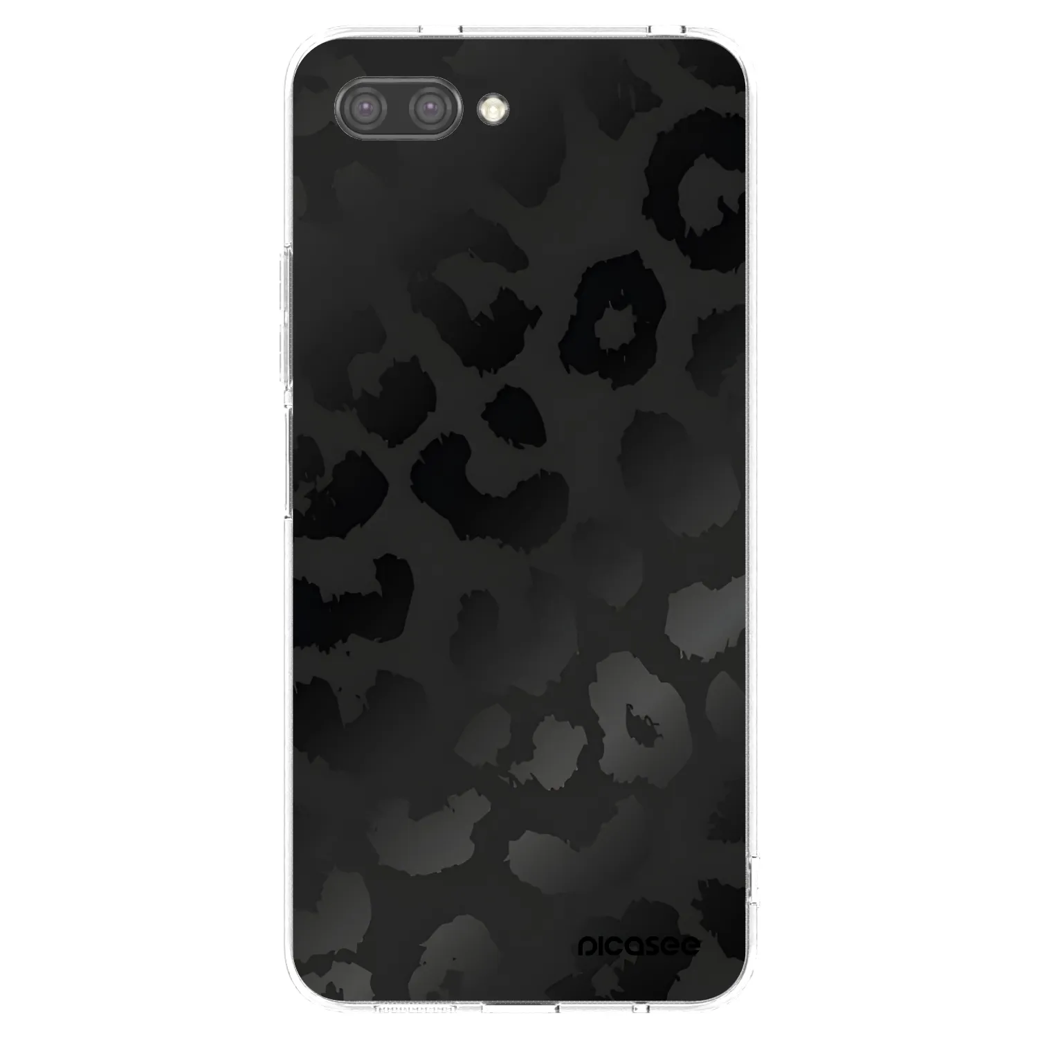 Picasee διαφανής θήκη σιλικόνης Honor 10 - Midnight Leopard