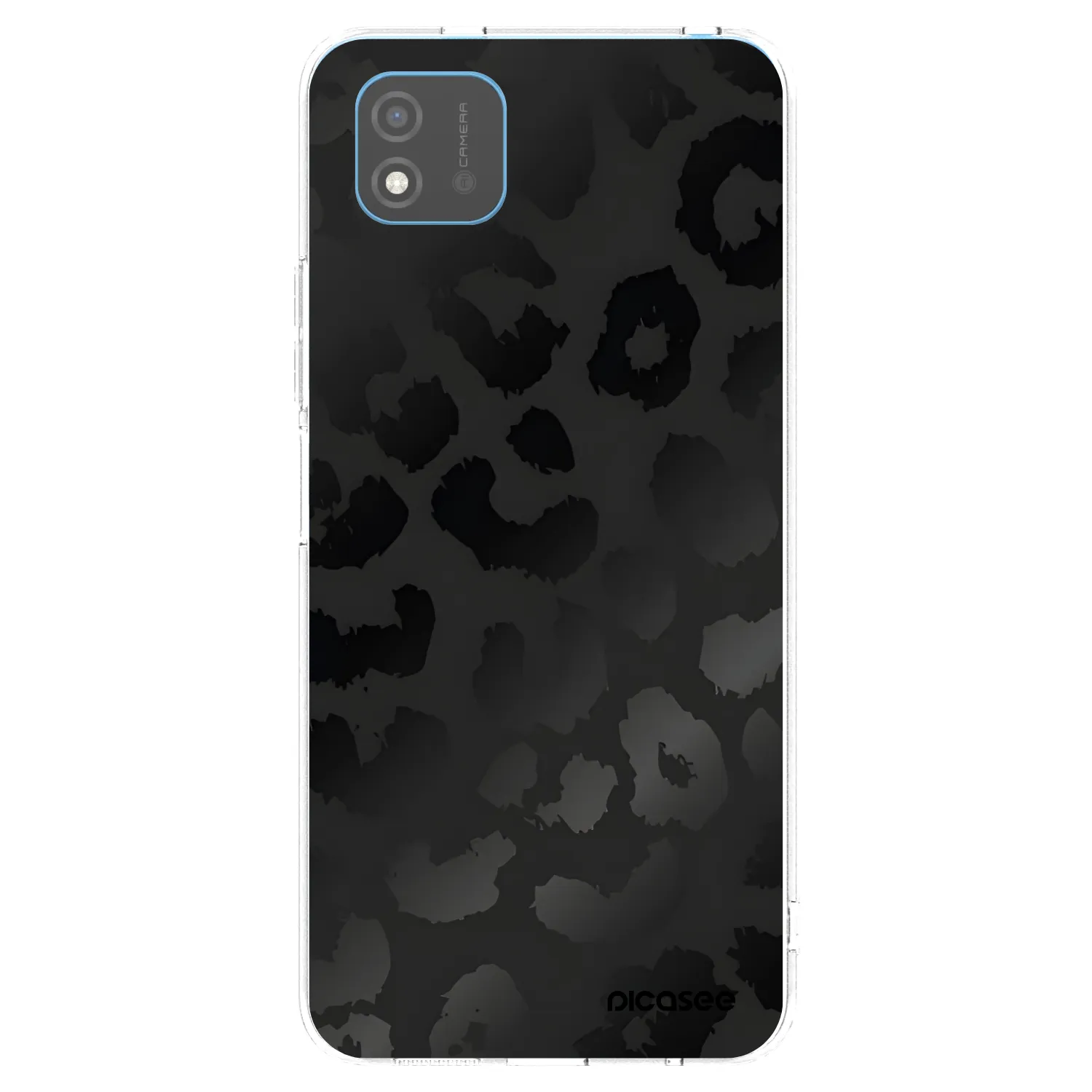 Picasee διαφανής θήκη σιλικόνης Realme C11 (2021) - Midnight Leopard