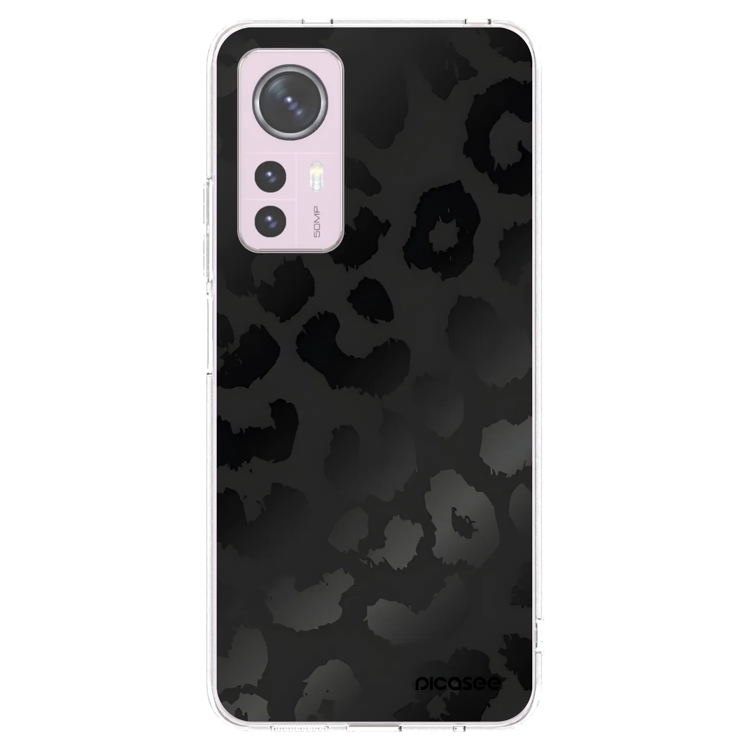 Picasee διαφανής θήκη σιλικόνης Xiaomi 12 - Midnight Leopard