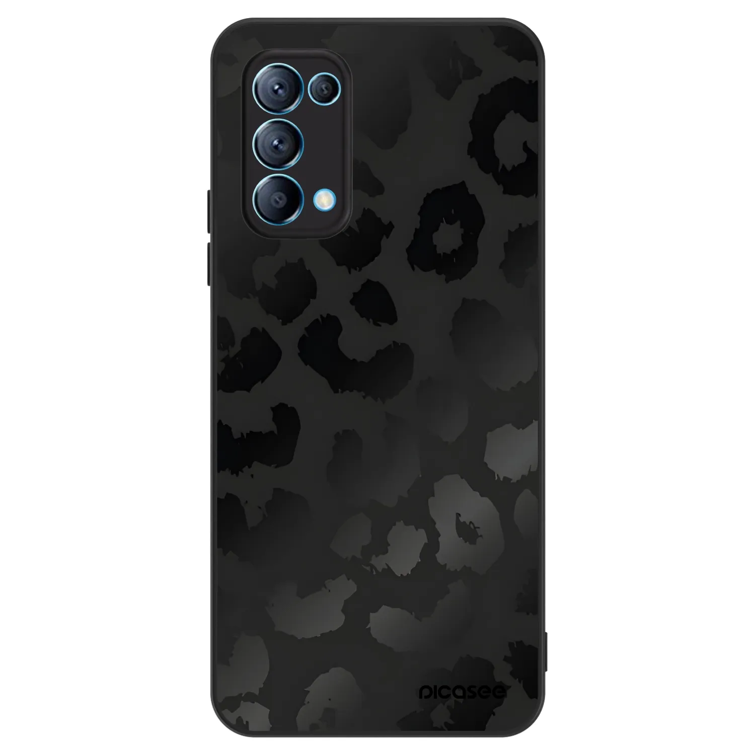Picasee ULTIMATE CASE για OPPO A16s - Midnight Leopard