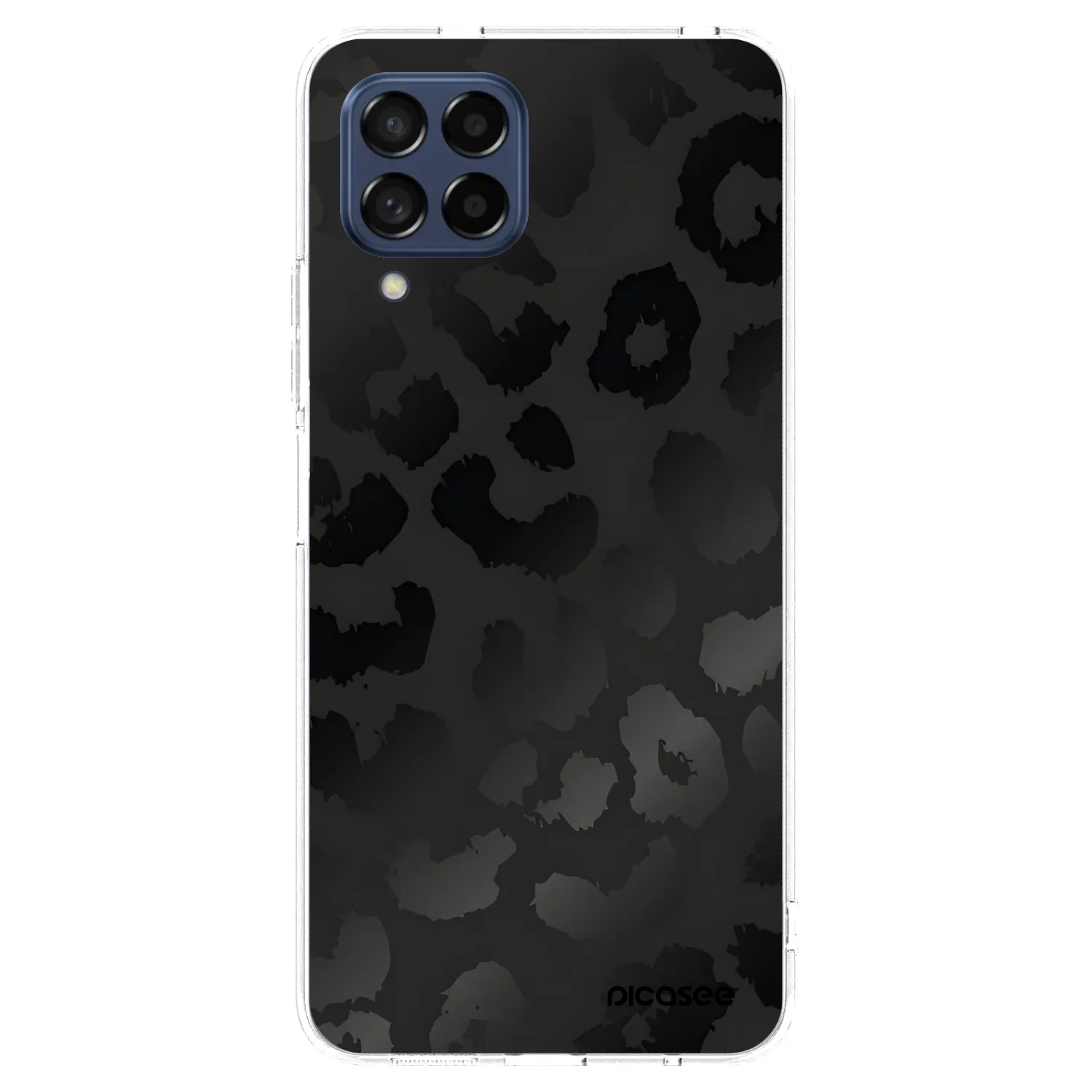 Picasee διαφανής θήκη σιλικόνης Samsung Galaxy M53 5G - Midnight Leopard
