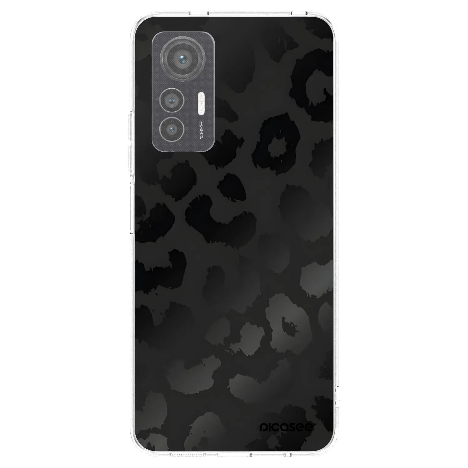 Picasee διαφανής θήκη σιλικόνης Xiaomi 12 Lite - Midnight Leopard