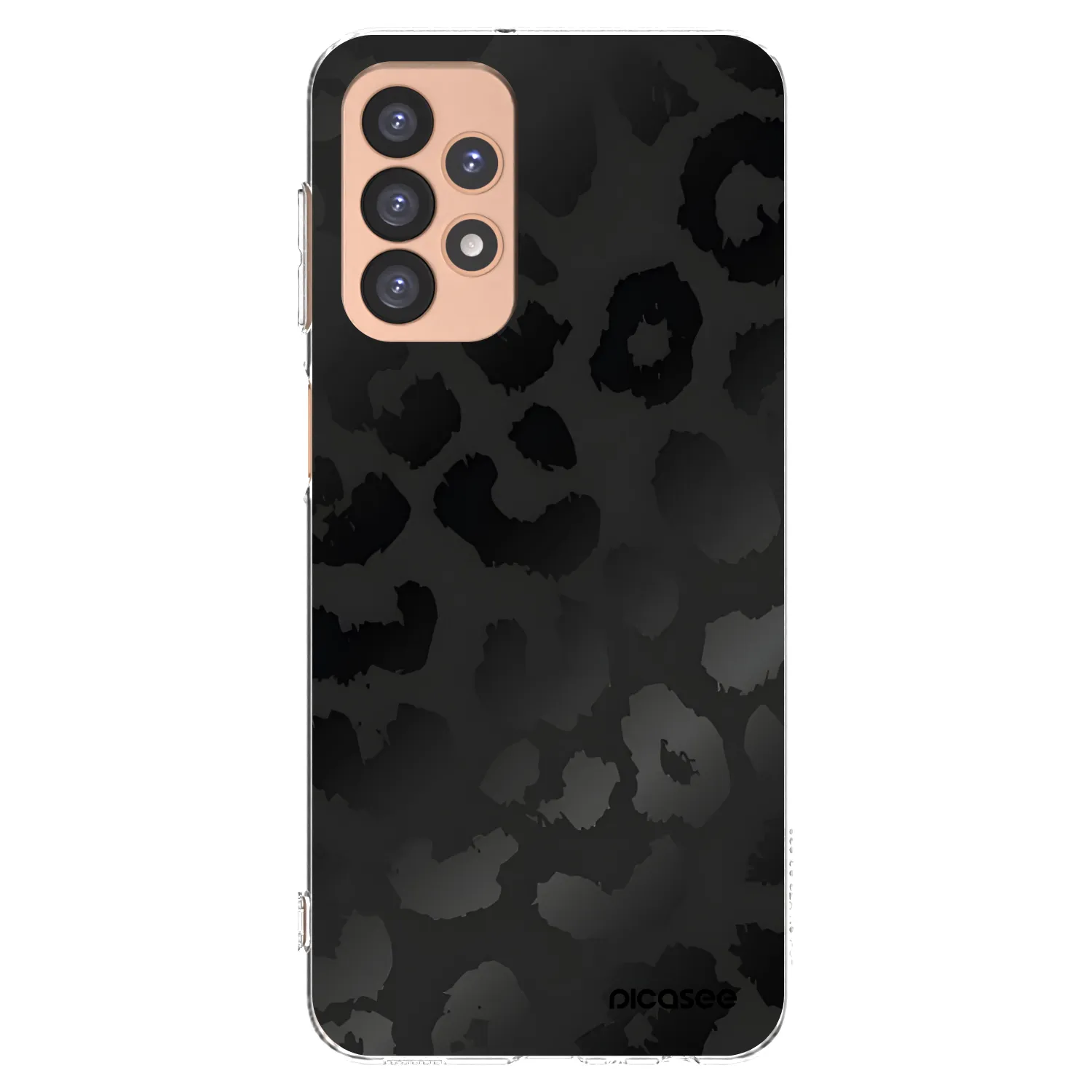 Picasee διαφανής θήκη σιλικόνης Samsung Galaxy A23 A236B 5G - Midnight Leopard
