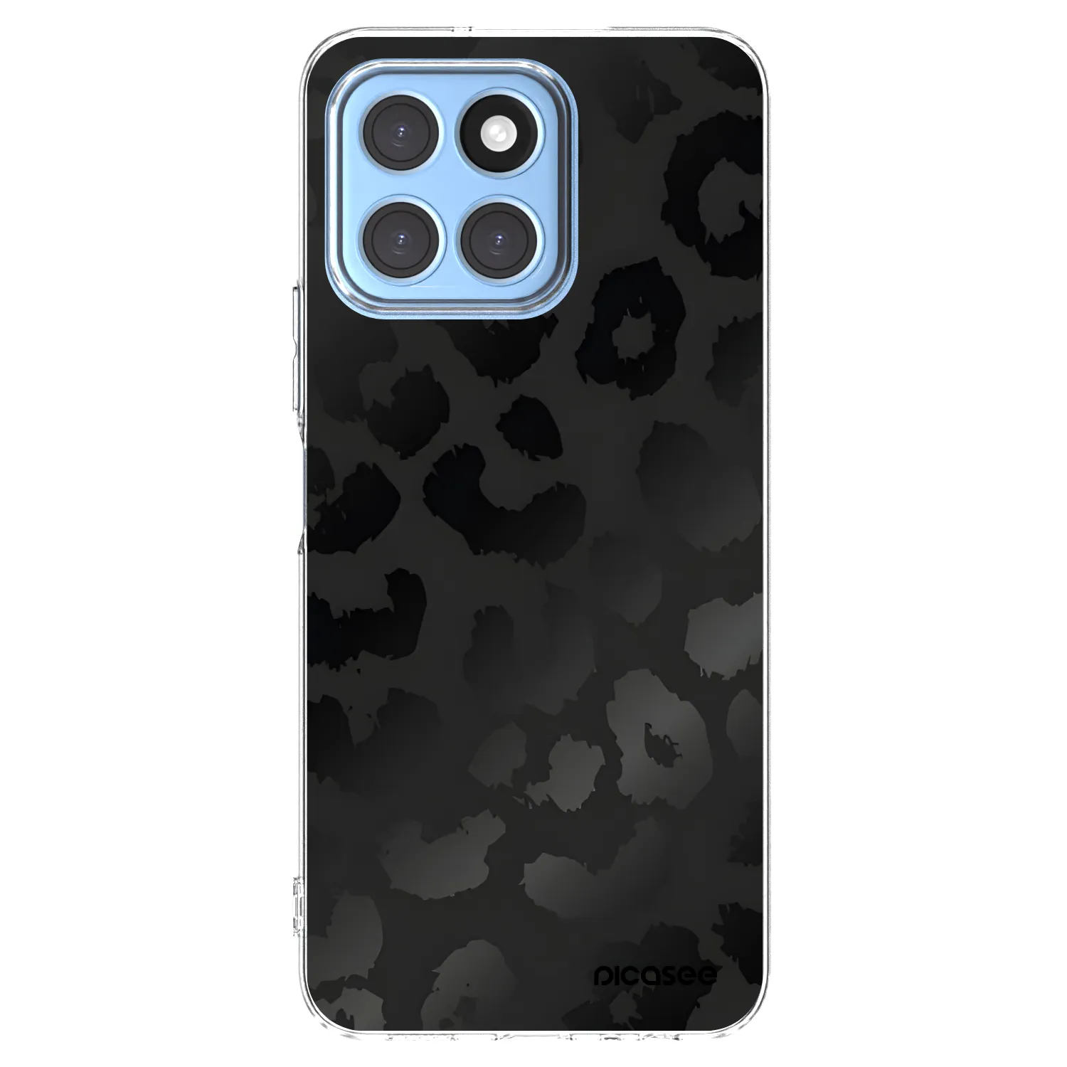 Picasee διαφανής θήκη σιλικόνης Honor X6 - Midnight Leopard