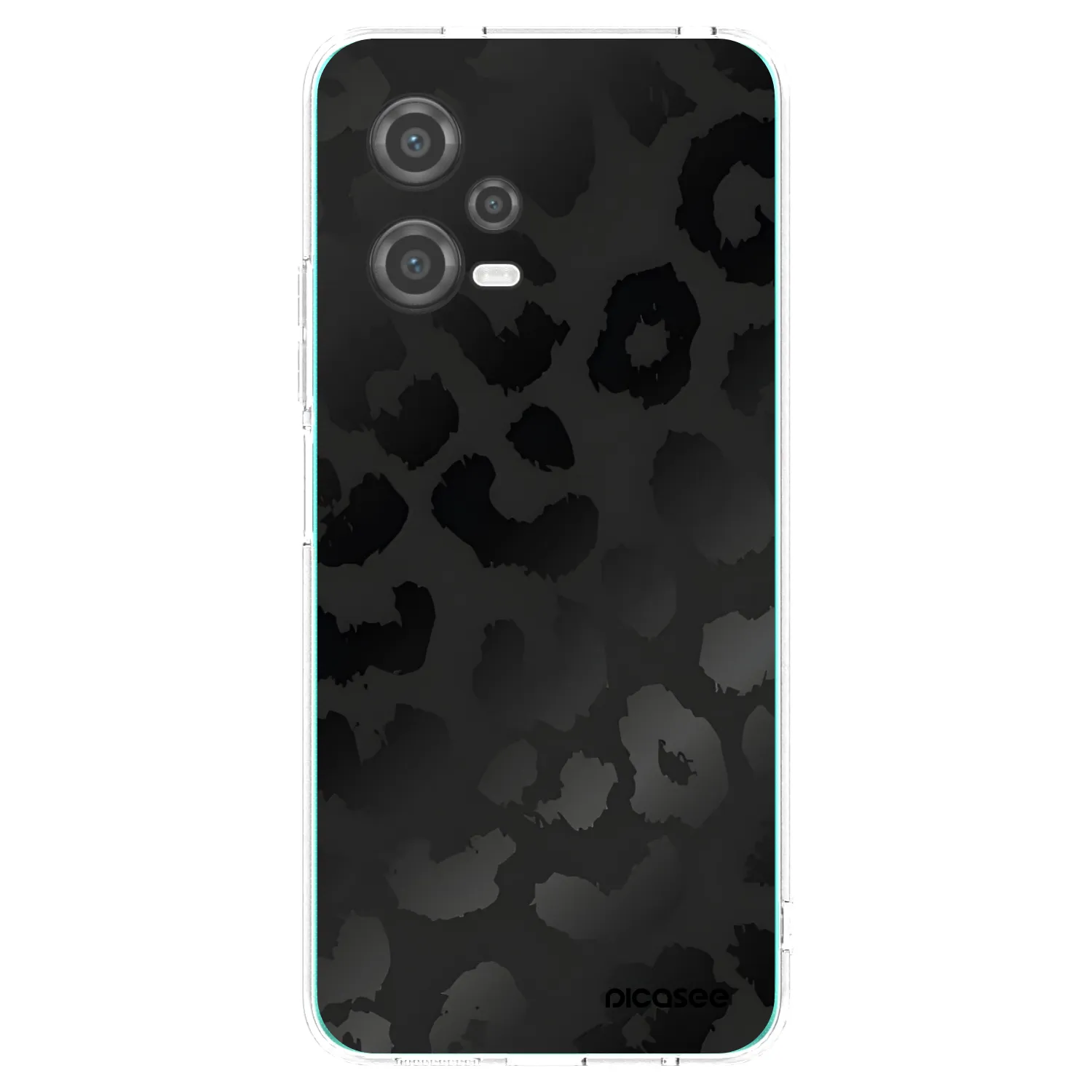 Picasee διαφανής θήκη σιλικόνης Xiaomi Poco X5 - Midnight Leopard