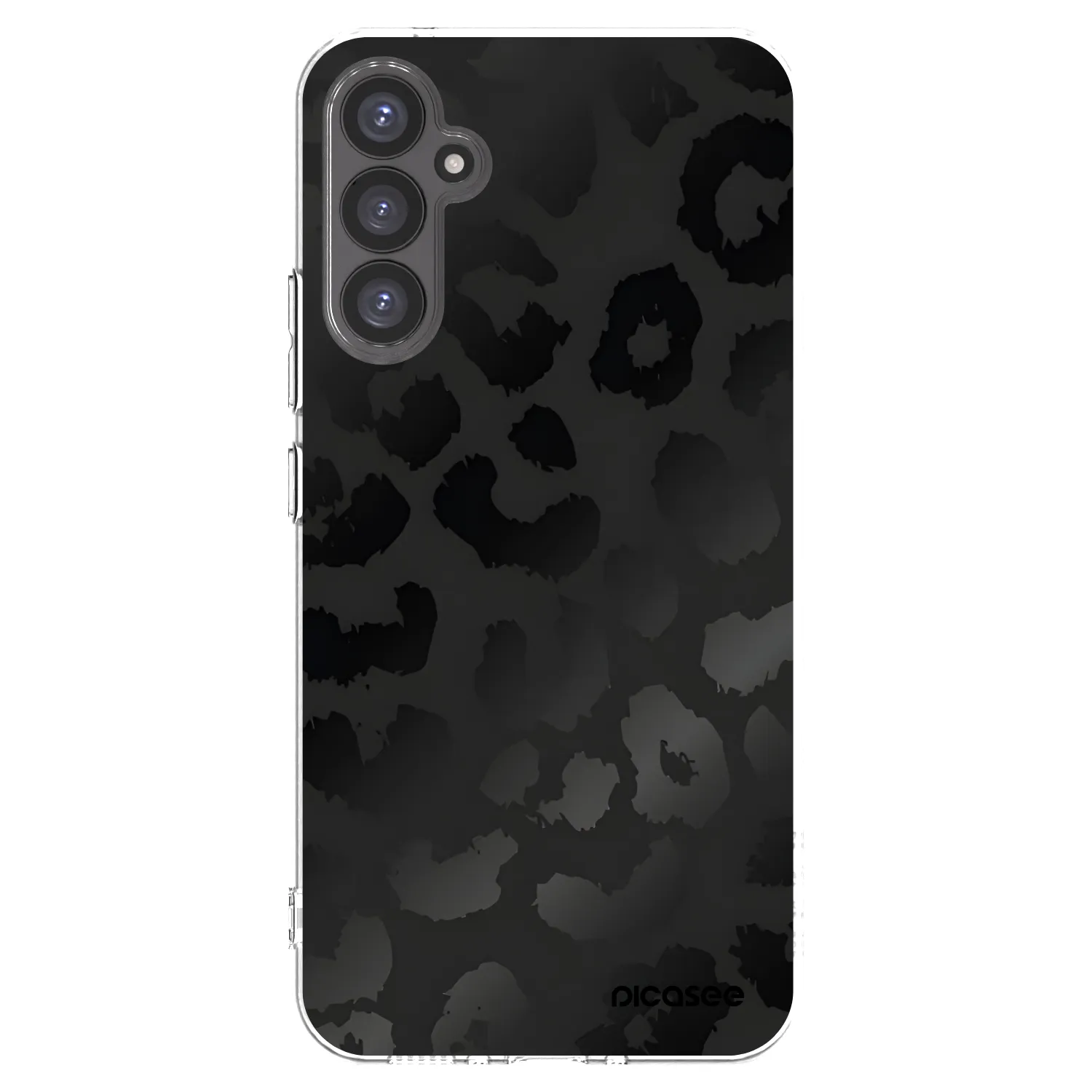 Picasee διαφανής θήκη σιλικόνης Samsung Galaxy A34 5G A346B - Midnight Leopard