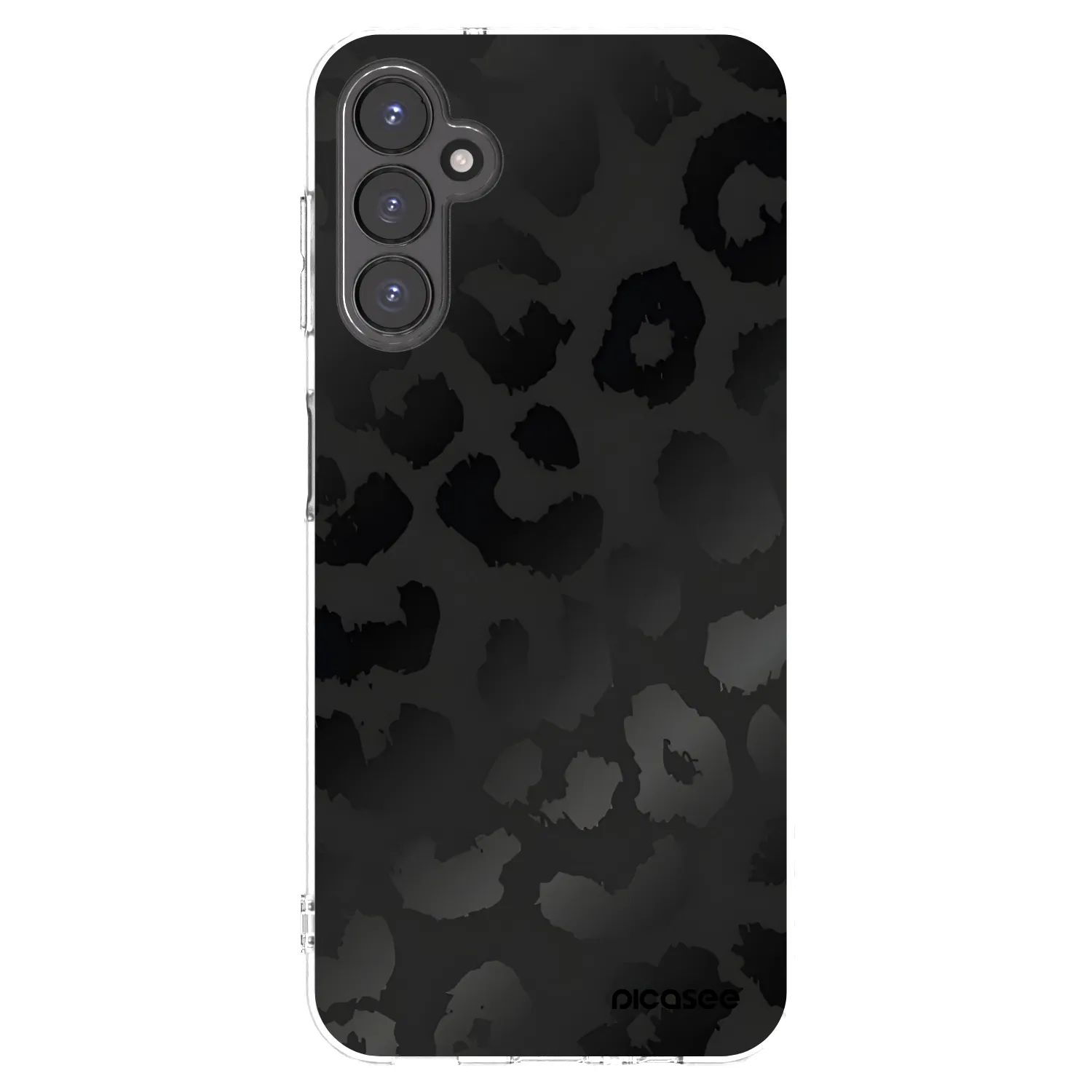 Picasee διαφανής θήκη σιλικόνης Samsung Galaxy A14 5G A146P - Midnight Leopard