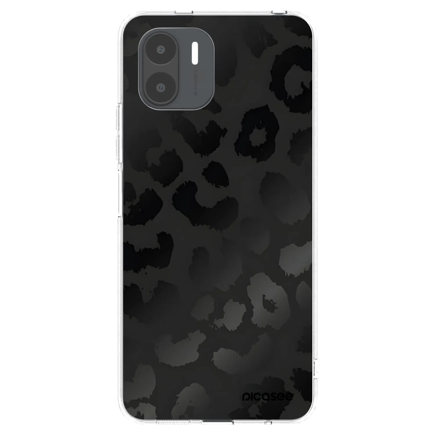 Picasee διαφανής θήκη σιλικόνης Xiaomi Redmi A2 - Midnight Leopard