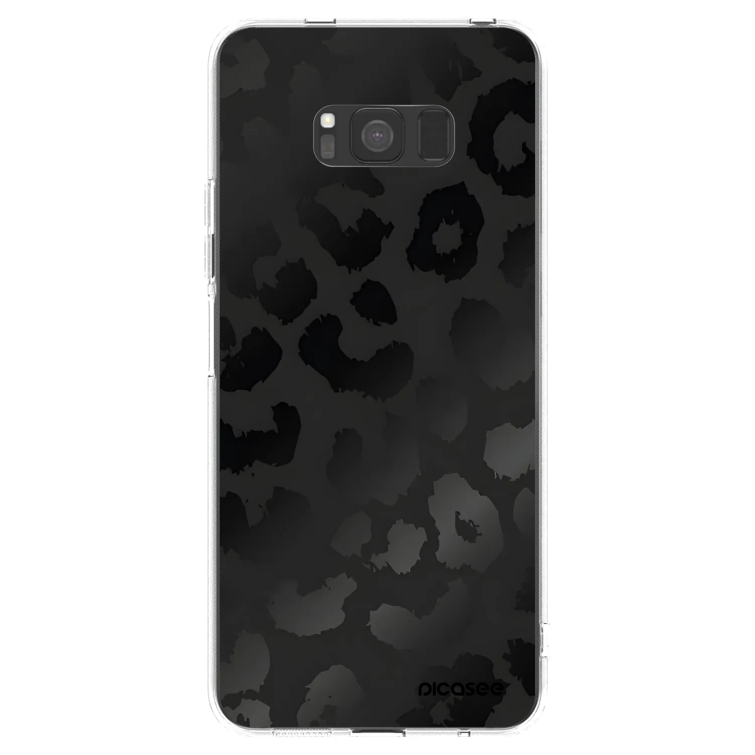 Picasee διαφανής θήκη σιλικόνης Samsung Galaxy S8 G950F - Midnight Leopard