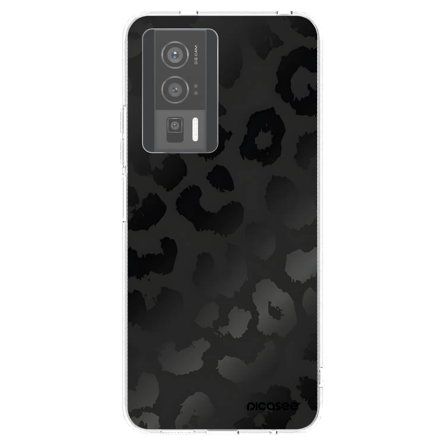 Picasee διαφανής θήκη σιλικόνης Xiaomi Poco F5 Pro 5G - Midnight Leopard