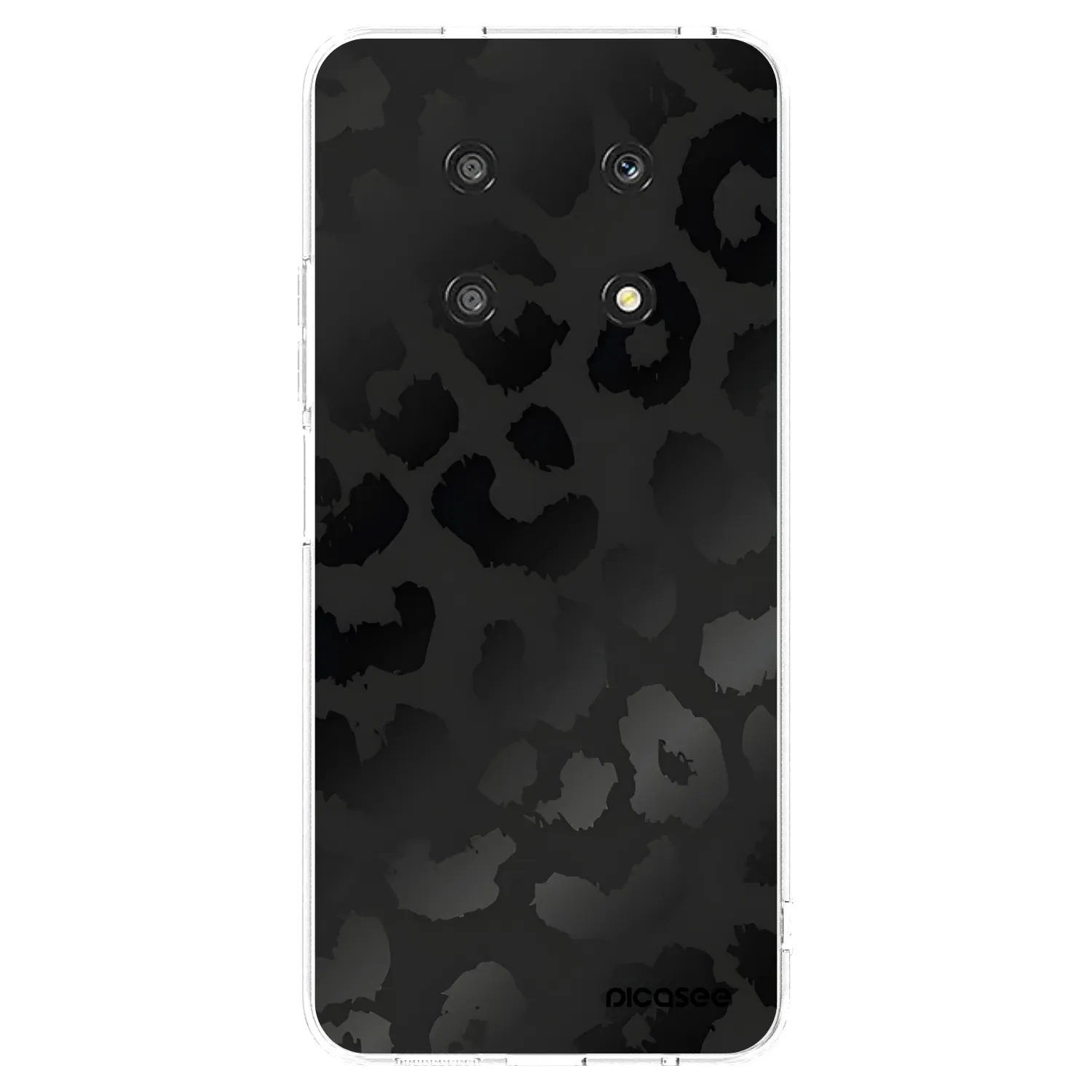 Picasee διαφανής θήκη σιλικόνης Honor Magic4 Lite 5G - Midnight Leopard