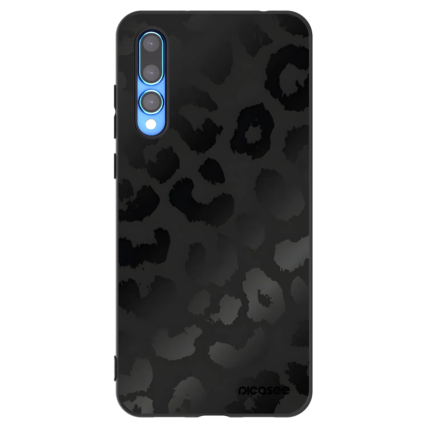 Picasee Μαύρη θήκη σιλικόνης για Huawei P20 Pro - Midnight Leopard