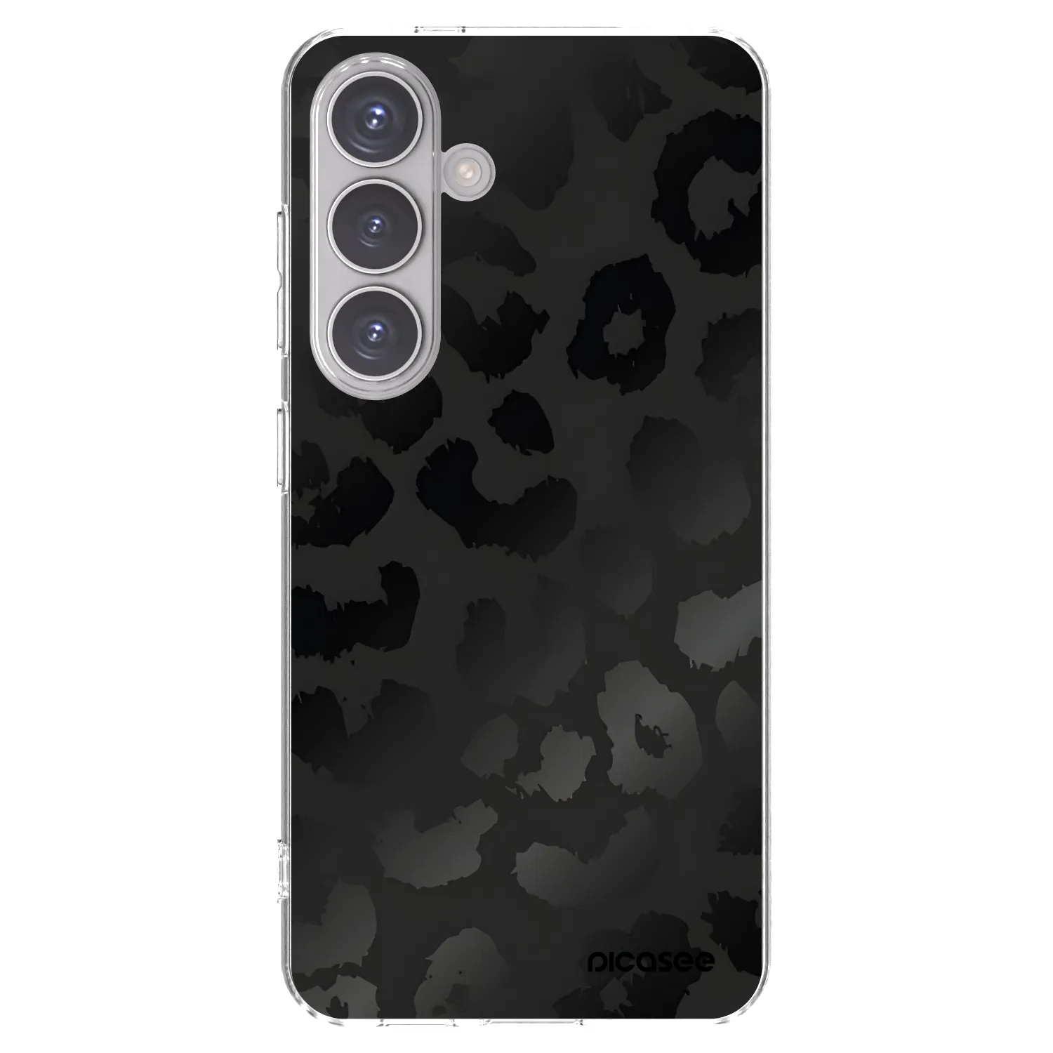 Picasee διαφανής θήκη σιλικόνης Samsung Galaxy S24 S921B 5G - Midnight Leopard