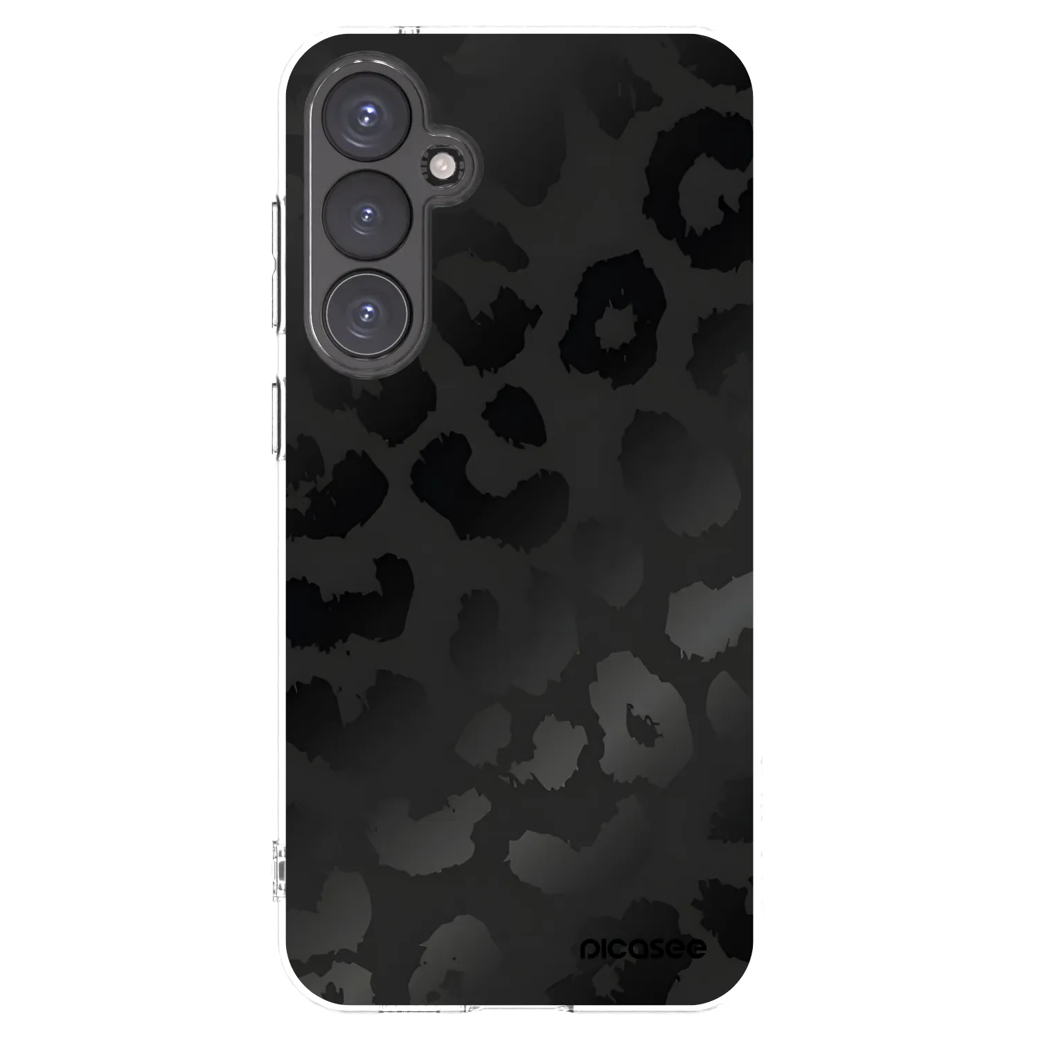 Picasee διαφανής θήκη σιλικόνης Samsung Galaxy S23 FE S711B - Midnight Leopard