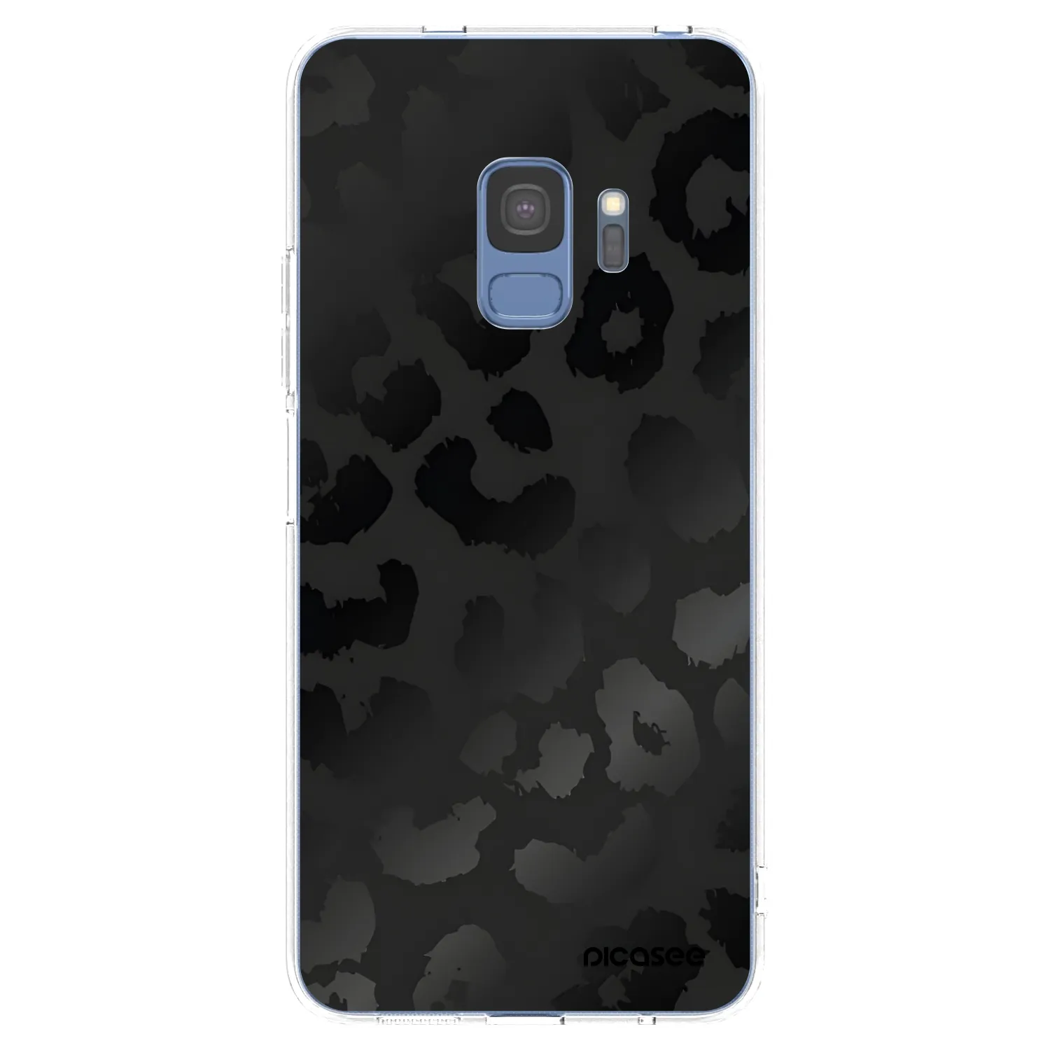 Picasee διαφανής θήκη σιλικόνης Samsung Galaxy S9 G960F - Midnight Leopard