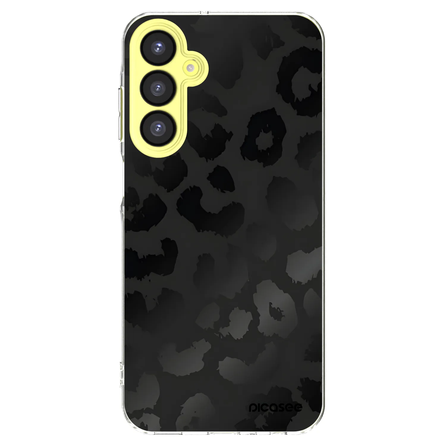 Picasee διαφανής θήκη σιλικόνης Samsung Galaxy A25 A256B 5G - Midnight Leopard