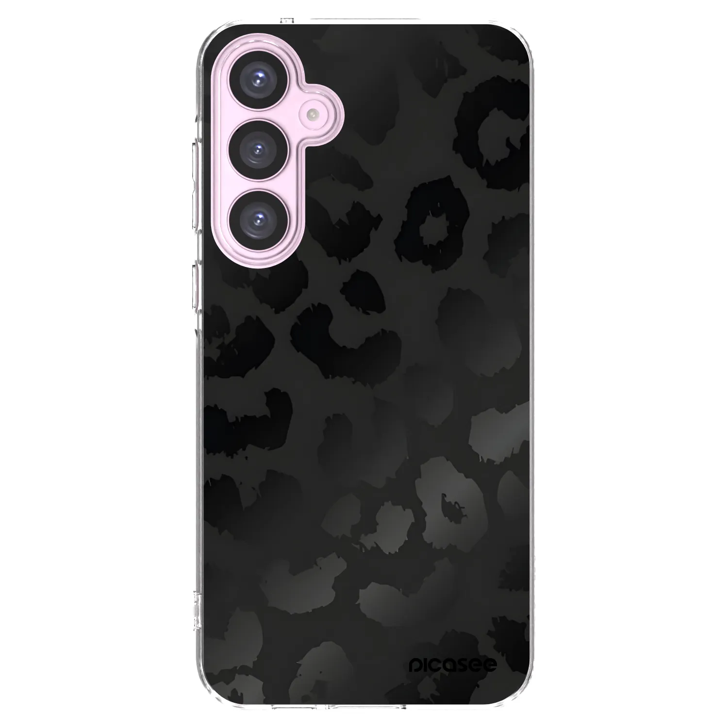 Picasee διαφανής θήκη σιλικόνης Samsung Galaxy A55 5G A556B - Midnight Leopard