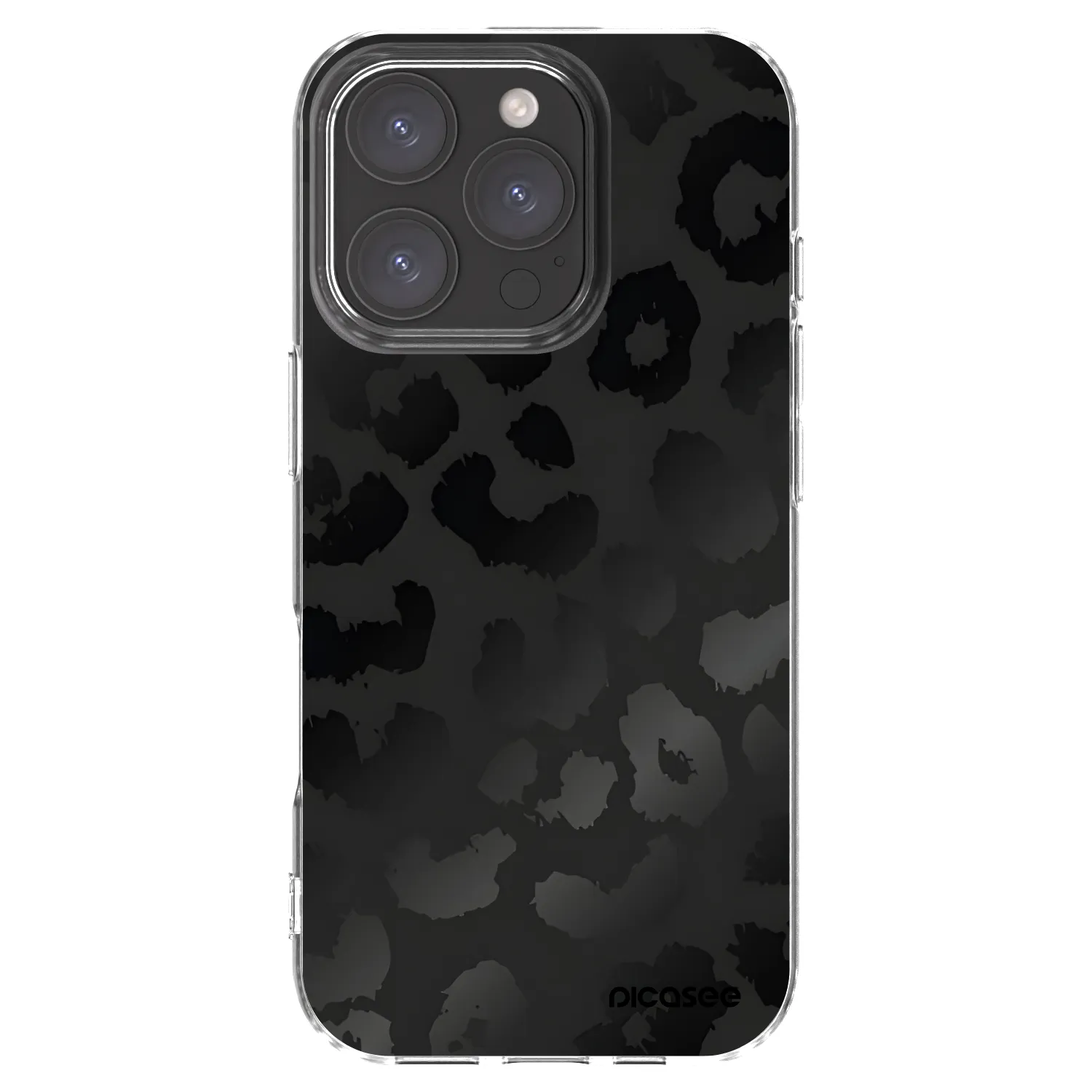 Picasee διαφανής θήκη σιλικόνης Apple iPhone 16 Pro - Midnight Leopard
