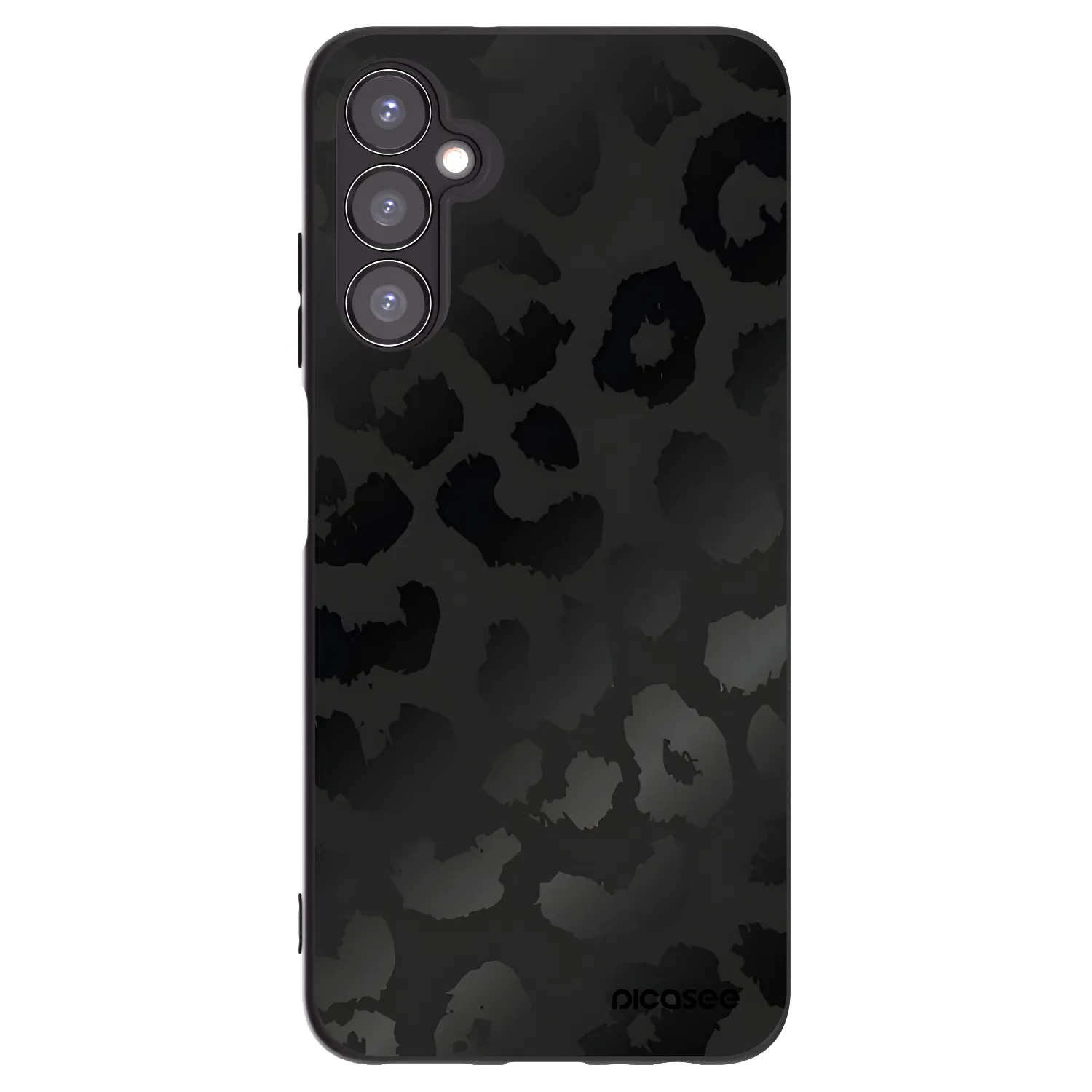 Picasee Μαύρη θήκη σιλικόνης για Samsung Galaxy A05s A057G - Midnight Leopard
